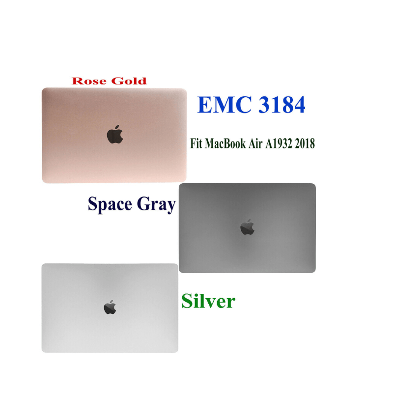 Silver/Grey/Gold Apple MacBook Air Retina A1932 Replacement LCD LED Display Screen Late 2018_2019 Resolution: 2560*1600 Size: 13.3 inches Silver/Grey/Gold Apple MacBook Air Retina A1932 Replacement LCD LED Display Screen Late 2018_2019 Resolution: 2560*1600 Size: 13.3 inches