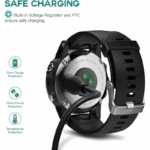 TUSITA Garmin Watch Charger Cable (USB-A, 1m)