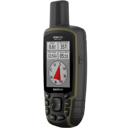 Garmin GPSMAP 65s Button-Operated Handheld with Altimeter and Compass Expanded Satellite Support and Multi-Band Technology 2.6" Color Display