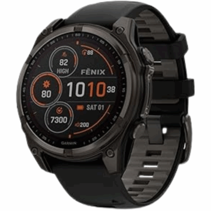 Garmin fēnix 8 – 47 mm Solar Sapphire Premium Multisport GPS Smartwatch