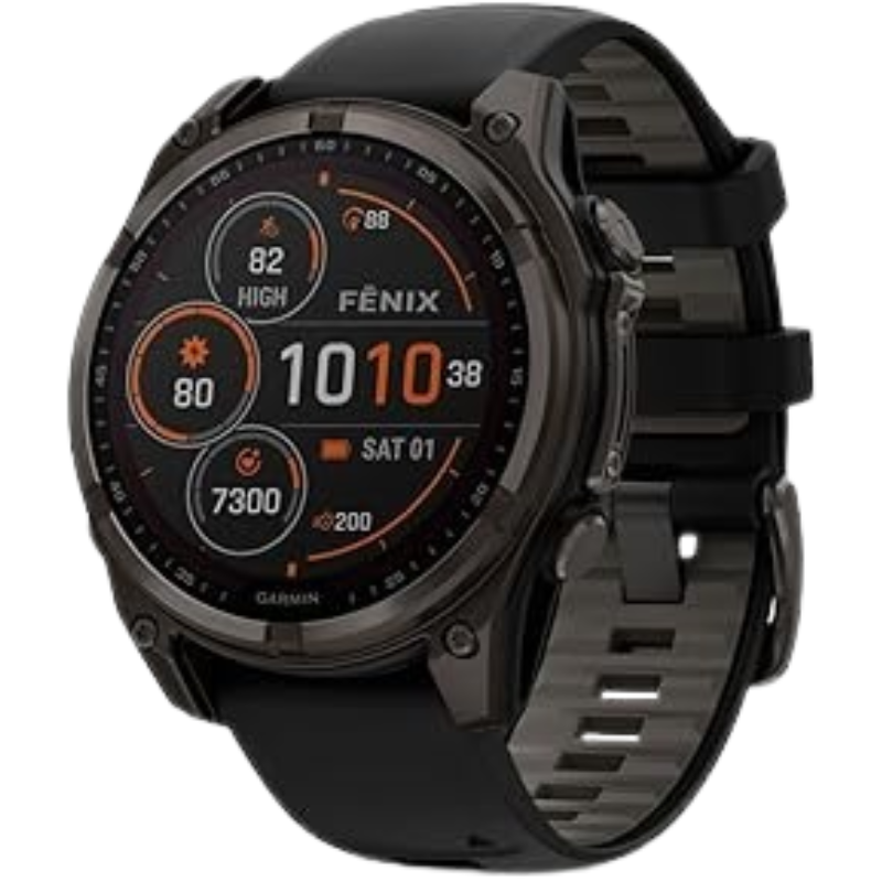 Garmin fēnix 8 – 47 mm Solar Sapphire Premium Multisport GPS Smartwatch Garmin fēnix 8 – 47 mm Solar Sapphire Premium Multisport GPS Smartwatch