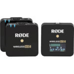 Rode Wireless GO II 2-Person Compact Digital Wireless Microphone System/Recorder Bundle with ZG-R30 Charging Case