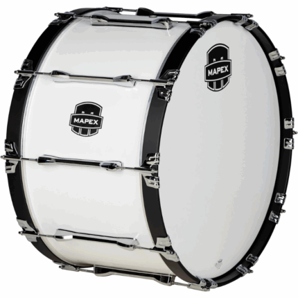 Mapex Qualifier 26-inch Marching Bass Drum - Gloss White
