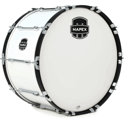 Mapex Qualifier 26-inch Marching Bass Drum - Gloss White