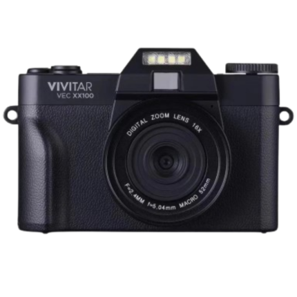 VIVITAR VEC XX100 Digital 4K Camera with Lens