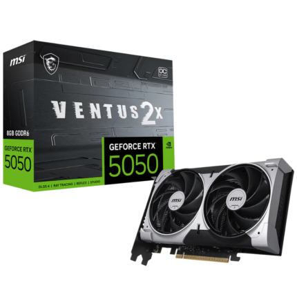MSI Gaming RTX 5050 8GB VENTUS 2X OC Graphics Card